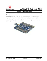 Preview for 1 page of Microchip Technology ATtiny817 Xplained Pro Manual