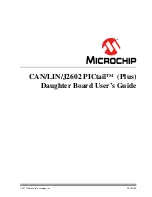 Предварительный просмотр 2 страницы Microchip Technology CAN/LIN/J2602 PICtail Plus User Manual