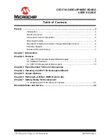 Preview for 3 page of Microchip Technology EV19K07A User Manual