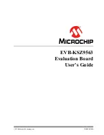 Preview for 1 page of Microchip Technology EVB-KSZ9563 User Manual