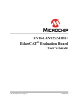 Preview for 1 page of Microchip Technology EVB-LAN9252-HBI+ User Manual