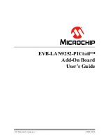 Microchip Technology EVB-LAN9252-PICtail User Manual preview