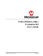 Предварительный просмотр 1 страницы Microchip Technology EVB-UPD301A SRC User Manual