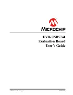 Preview for 1 page of Microchip Technology EVB-USB5744 User Manual