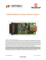 Preview for 1 page of Microchip Technology EVB8740 User Manual