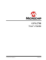 Microchip Technology GPS-2700 User Manual предпросмотр