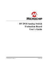 Preview for 1 page of Microchip Technology HV2918 User Manual