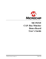 Preview for 1 page of Microchip Technology MCP2515 User Manual