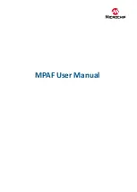 Microchip Technology MPAF User Manual предпросмотр