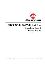 Microchip Technology MRF24XA PICtail User Manual предпросмотр