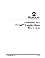 Microchip Technology Photodiode PGAPICtail User Manual предпросмотр