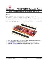 Microchip Technology PIC16F15244 Curiosity Nano Hardware User'S Manual preview