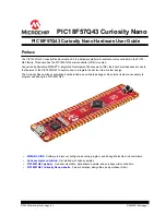 Preview for 1 page of Microchip Technology PIC18F57Q43 Curiosity Nano Hardware User'S Manual