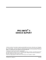 Microchip Technology PRO MATE II Manual предпросмотр