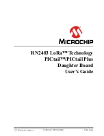 Microchip Technology RN-2483-PICtail User Manual preview