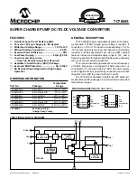 Preview for 1 page of Microchip Technology TC7660S Series Manual