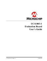 Preview for 1 page of Microchip Technology UCS1003-1 User Manual