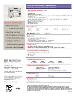 Preview for 2 page of Microcom 426P Quick Manual