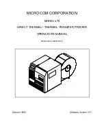 Microcom 470 Operator'S Manual предпросмотр