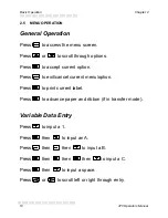 Preview for 18 page of Microcom 470 Operator'S Manual