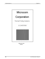 Предварительный просмотр 22 страницы Microcom 48-466 Operator'S Manual