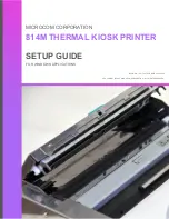 Preview for 1 page of Microcom 814M Setup Manual