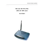 Microcom AD 2730 User Manual preview