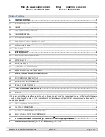 Preview for 2 page of MicroCool RHINO 15 Installation & Maintenance Manual