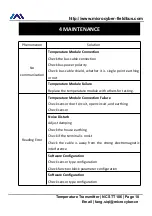 Preview for 23 page of Microcyber CS-TT106H-V2.0 User Manual