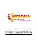 Microdia iFlash SM-Direct Installation Manual preview