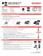 Microdia miniSD Operating Manual preview