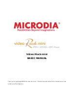 Preview for 1 page of Microdia Video iRock mini Basic Manual