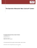 Microdigital MDC-L3290FSL Operation Manual preview