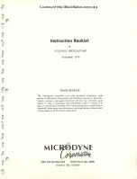 Preview for 95 page of Microdyne 1100-AR Series Instruction Manual