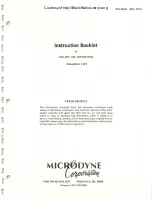 Preview for 129 page of Microdyne 1100-AR Series Instruction Manual