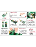 Preview for 1 page of MicroElektronika GSM Click Manual