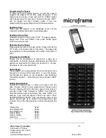 Preview for 10 page of Microframe Corporation MultiPage B3011 Installation And Specification Manual