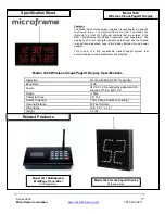 Preview for 17 page of Microframe Corporation Visual-Pager 3430 Manual