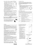 Предварительный просмотр 2 страницы MicroFridge 36MFR Instruction Manual