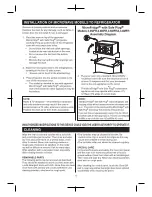 Preview for 5 page of MicroFridge 4.8LMF4R Instruction Manual