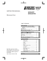 MicroFridge MFM-9TP Instruction Manual preview