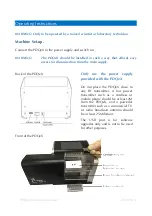 Предварительный просмотр 4 страницы Microgem forensicGEM Instructions For Use Manual