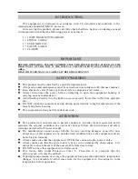 Предварительный просмотр 2 страницы Microh Ultra Wash 1200 User Manual