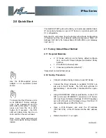 Предварительный просмотр 13 страницы Microhard Systems IP-921 Operating Manual