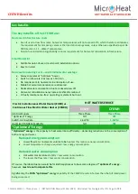 Preview for 4 page of MicroHeat CFEWH 2-15 Installation & Operation Manual