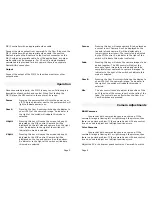 Preview for 3 page of MicroImage Video Systems PX101EX Operation Manual