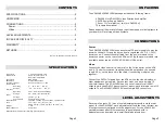 Preview for 2 page of MicroImage Video Systems VDA124RM Operation Manual