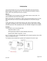 Preview for 3 page of MicroIQ Prox CWL Instructions Manual