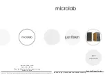 Предварительный просмотр 1 страницы Microlab B-77 User Manual