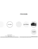 Microlab FC330 User Manual предпросмотр